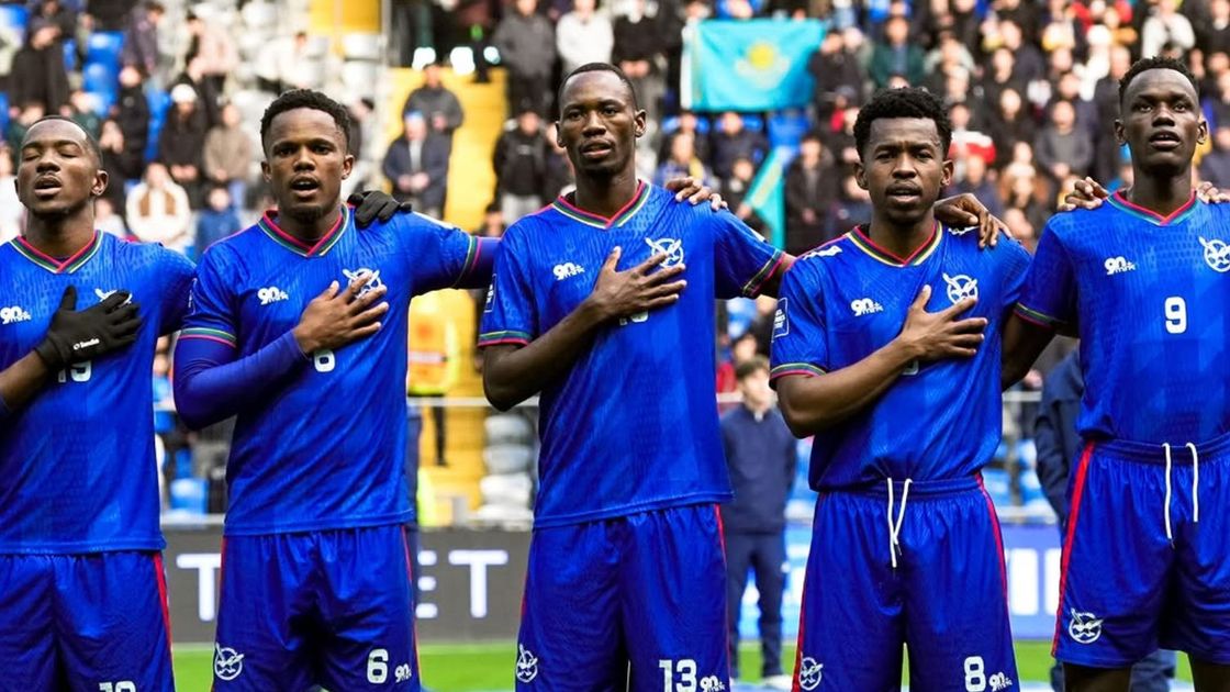 Сборная Намибии по футболу в Астане