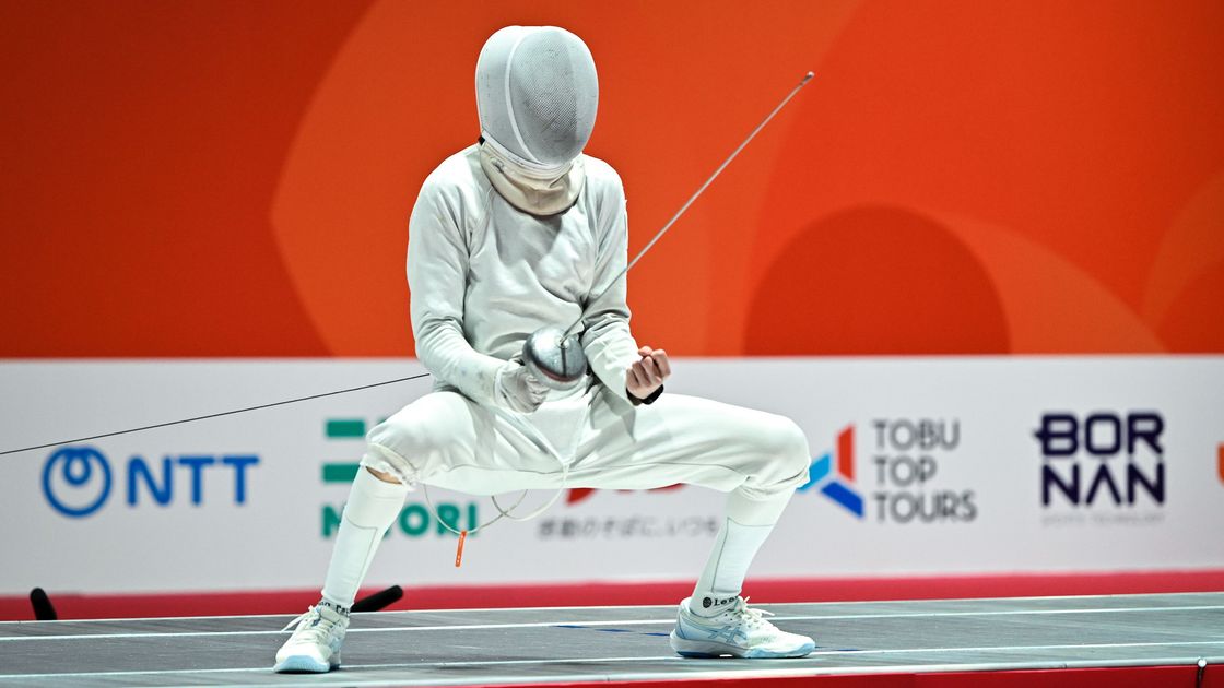 Казахстанский фехтовальщик Кирилл Проходов