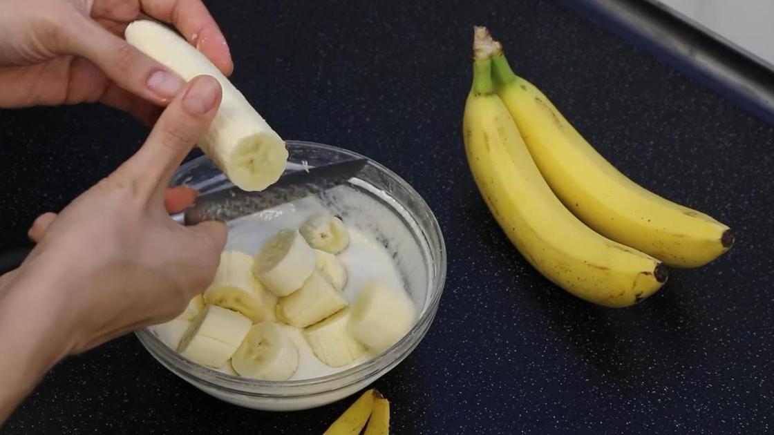 Нарезка бананов