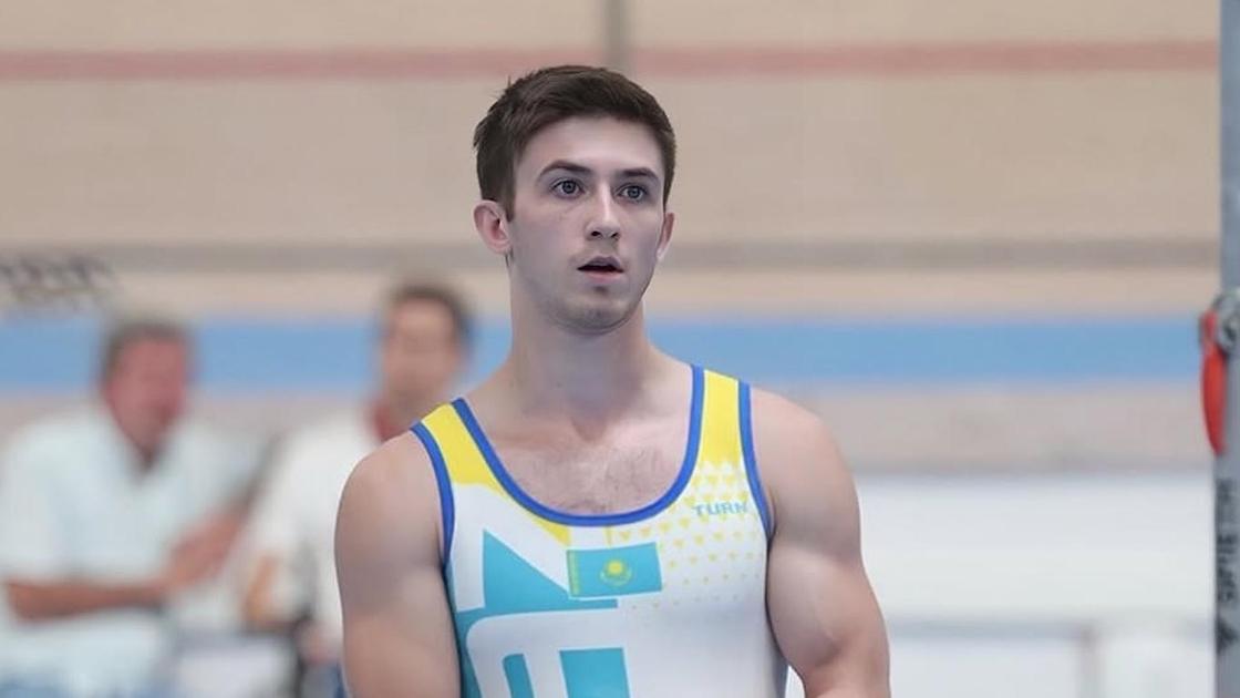 Казахстанский гимнаст Дмитрий Патанин