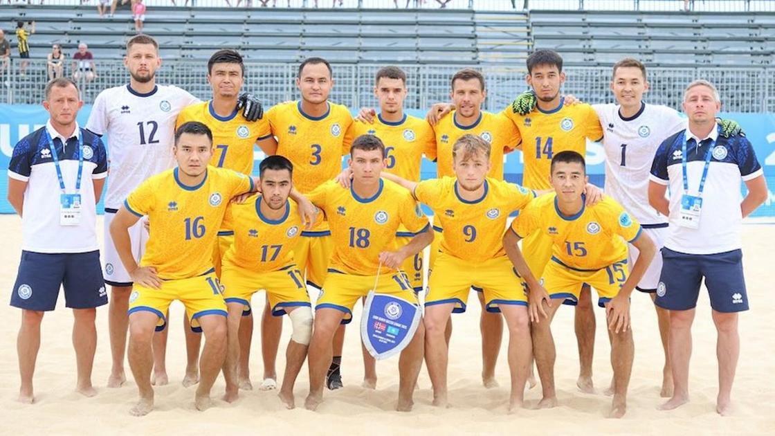 Мужская сборная Казахстана по пляжному футболу