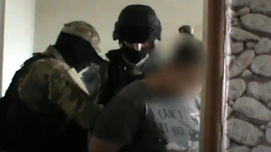 Задержание ОПГ в Талдыкоргане