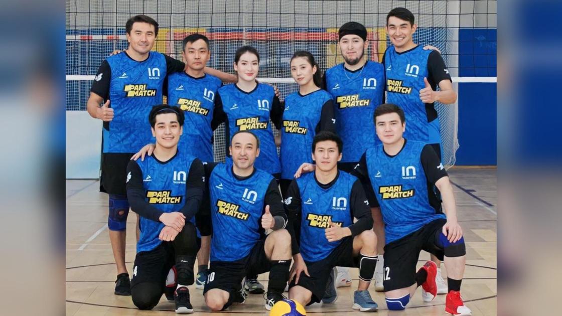 Команда по волейболу Atameken Business