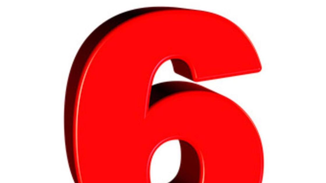 число 6 число 6