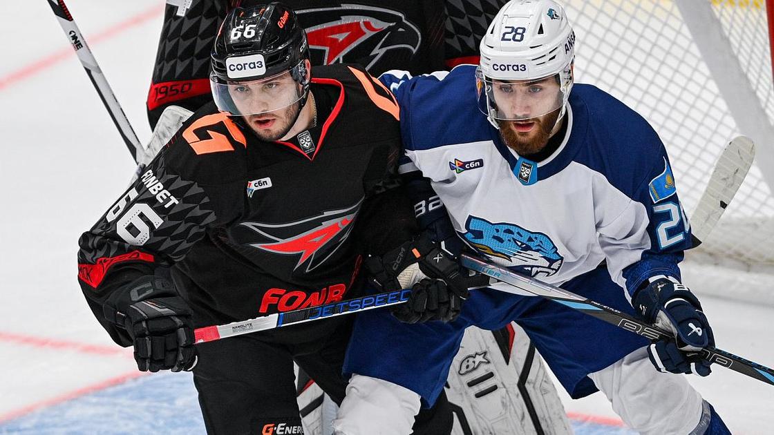 Матч "Авангард" - "Барыс"