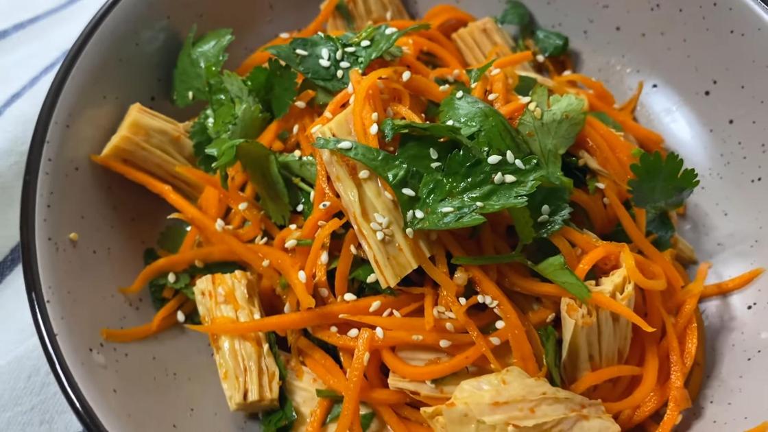 Спаржа по-корейски, рецепт с фото. Как приготовить спаржу по корейски с морковью?