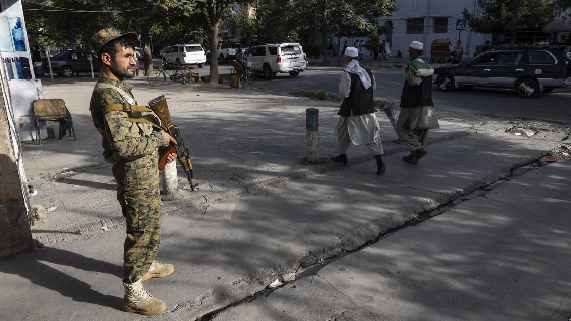 Военнослужащий в Кабуле