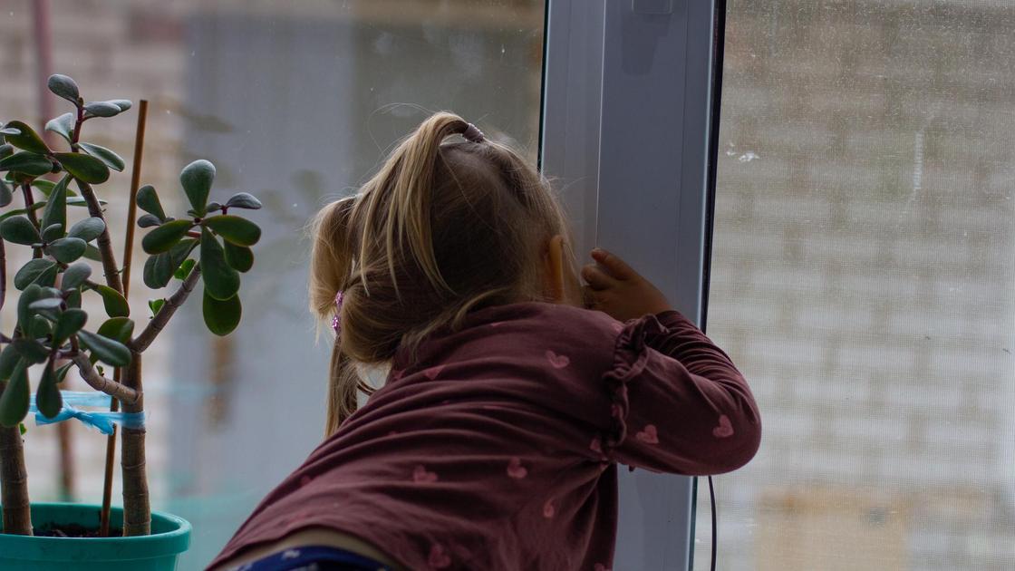 Девочка на окне