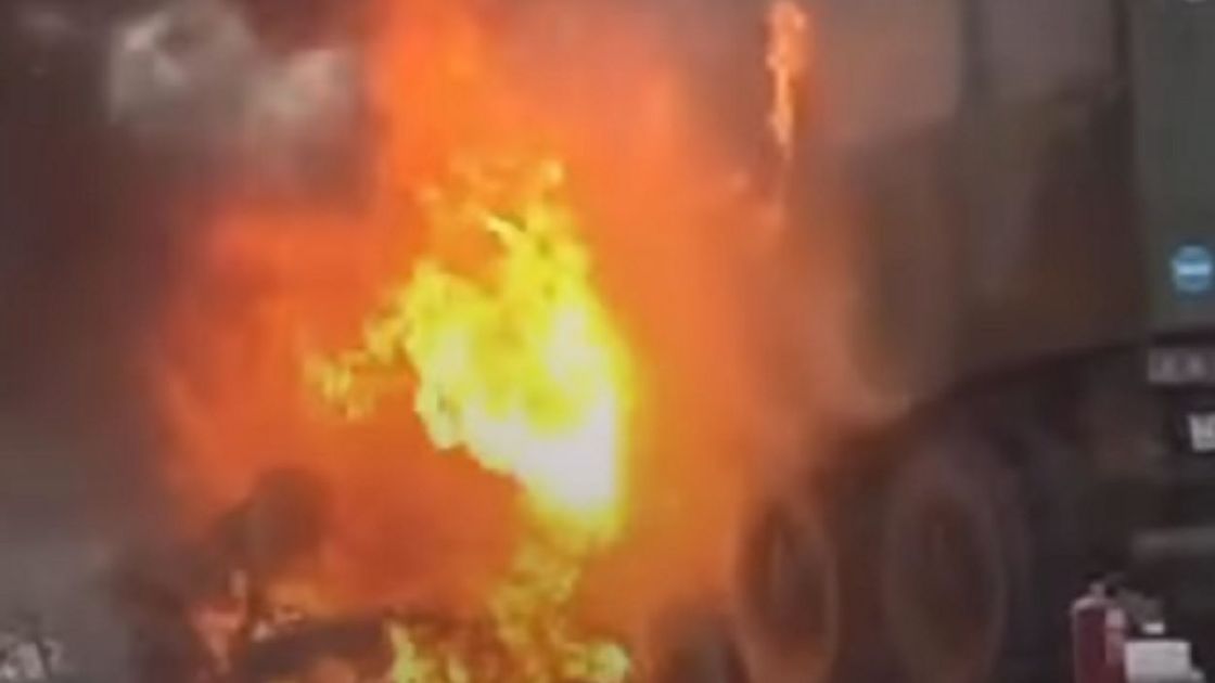 Желіде тараған жол апатының видеосы