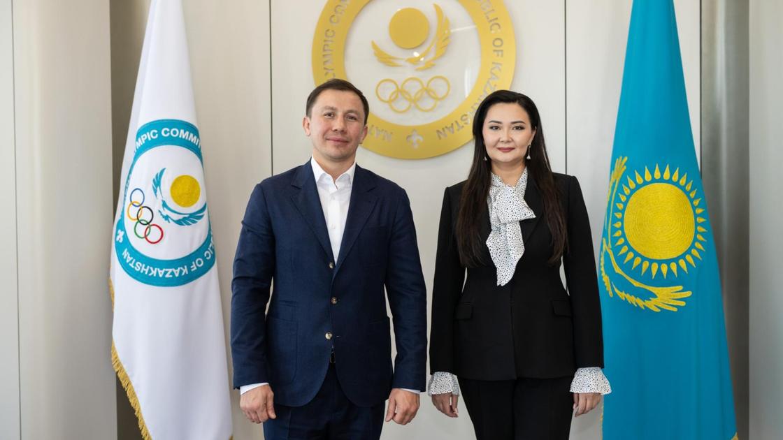 Геннадий Головкин и Алия Юсупова