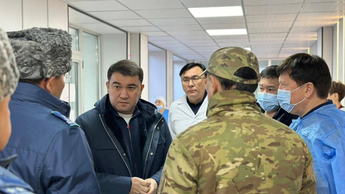 Нуралхан Кушеров в больнице