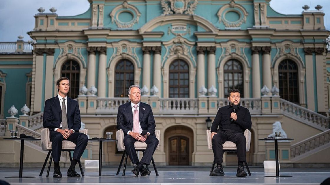 Джаред Кушнер, Стив Уиткофф и Владимир Зеленский