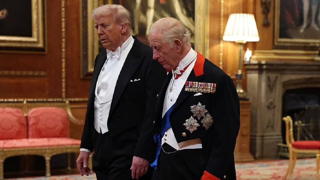 Дональд Трамп и Карл III