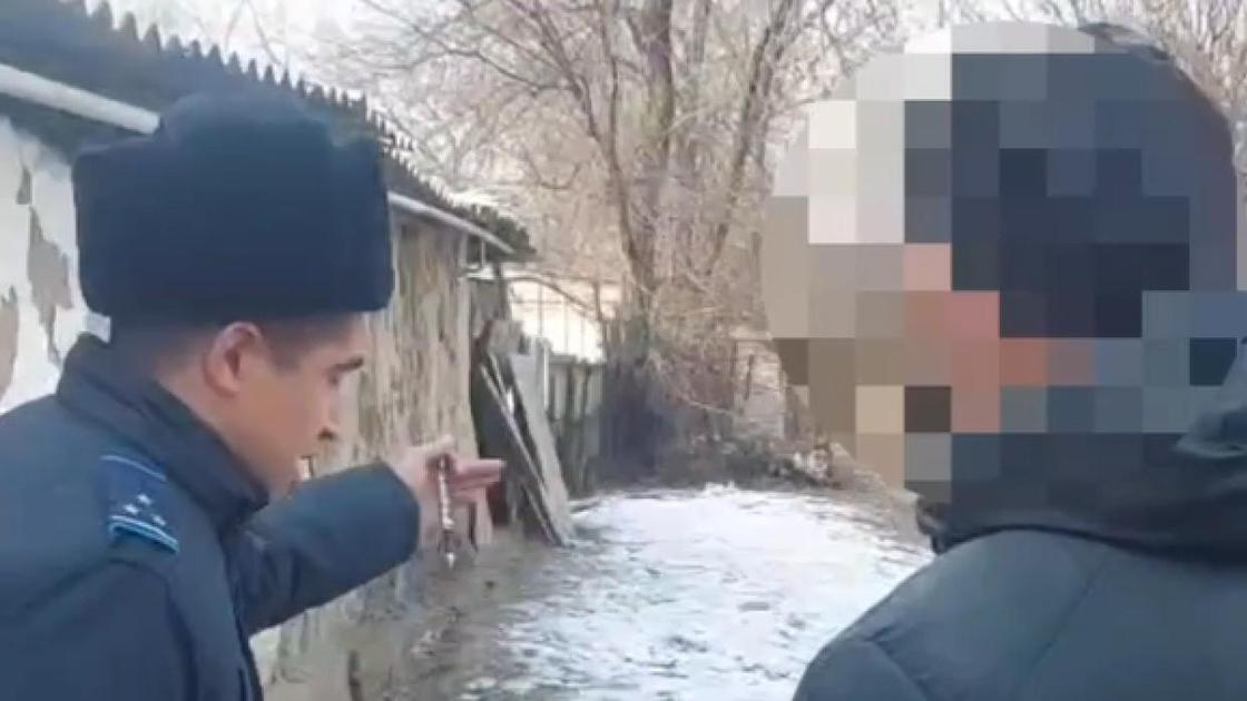 Обыск дома в Жамбылской области