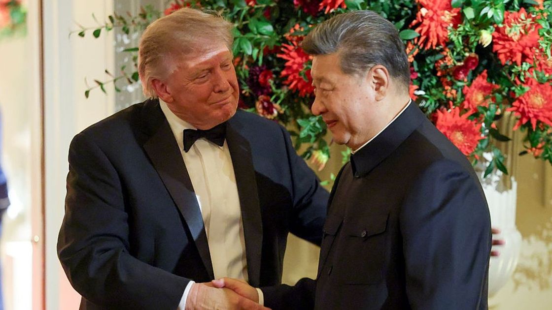 Дональд Трамп и Си Цзиньпин