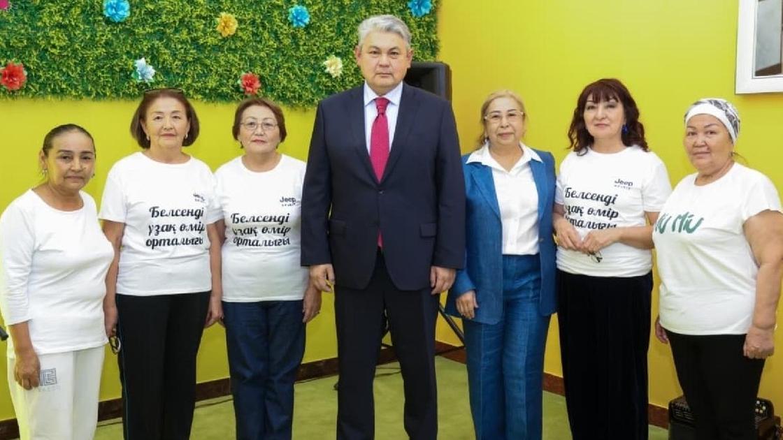 Визит Ермека Кошербаева