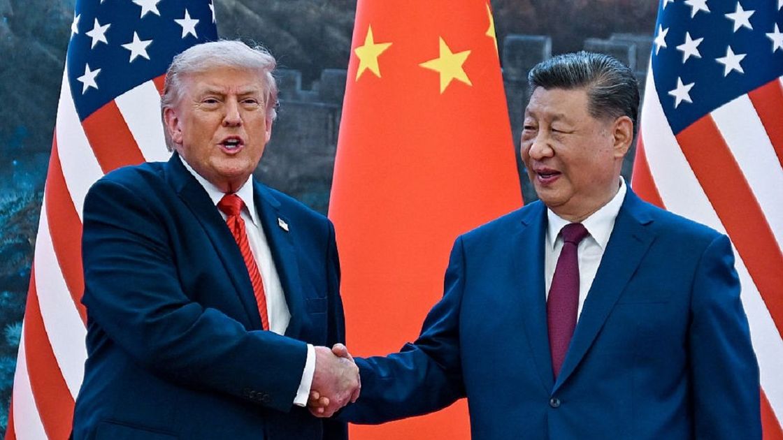 Дональд Трамп и Си Цзиньпин
