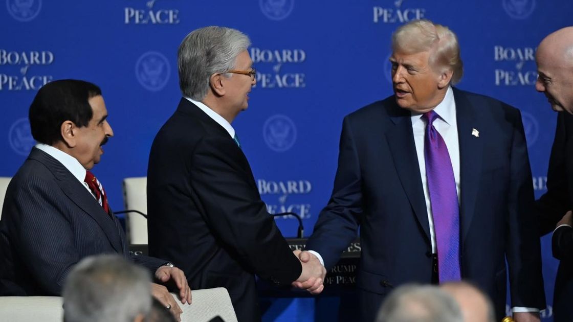 Касым-Жомарт Токаев и Дональд Трамп
