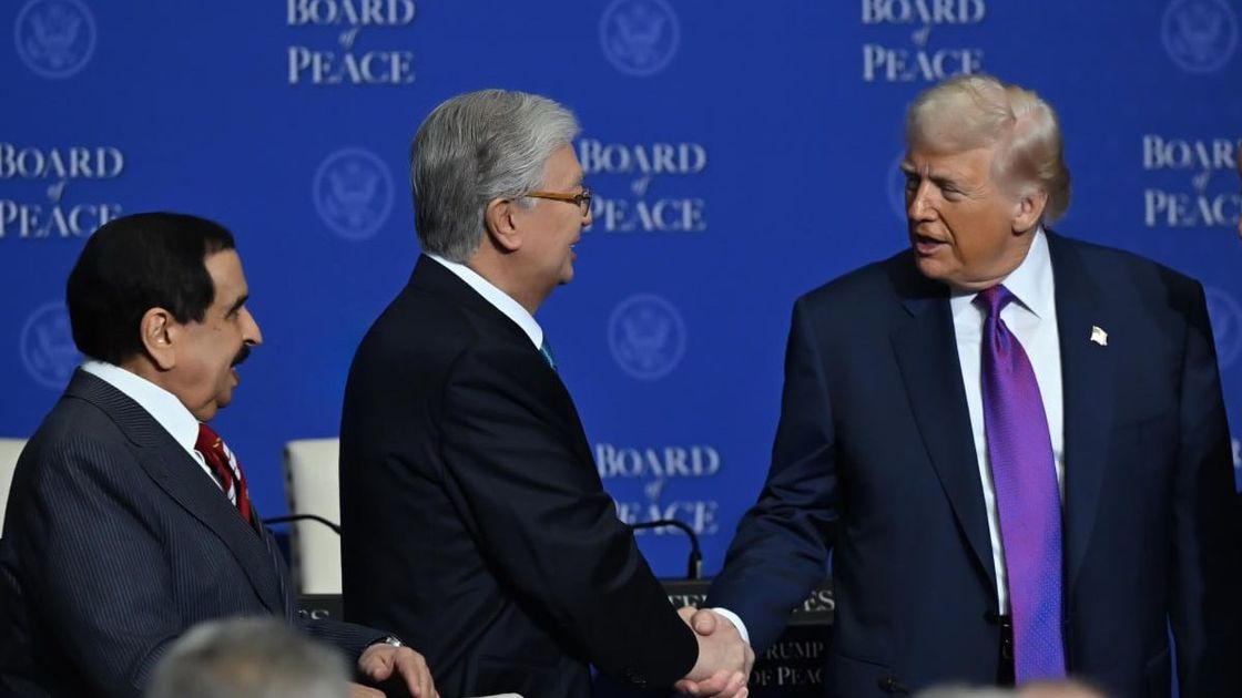 Касым-Жомарт Токаев и Дональд Трамп