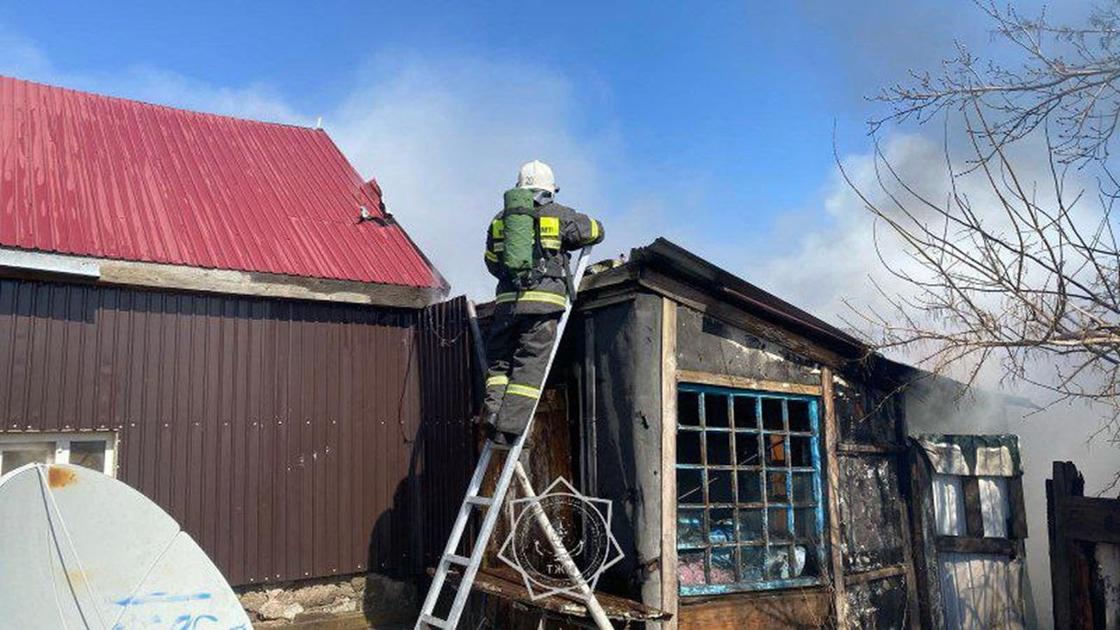 Пожар в доме