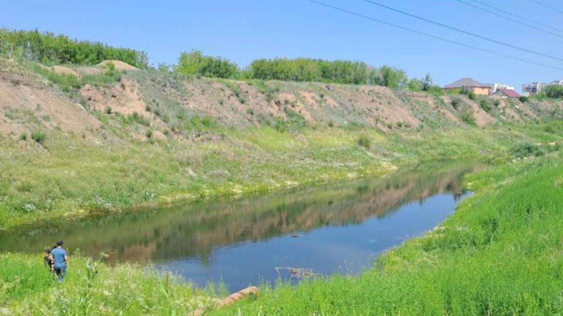 Водоем в Петропавловске