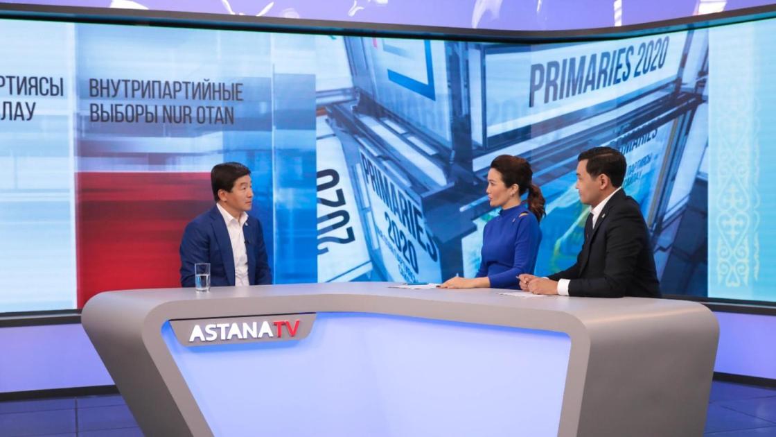 Бауыржан Байбек в интервью телеканалу «Астана»