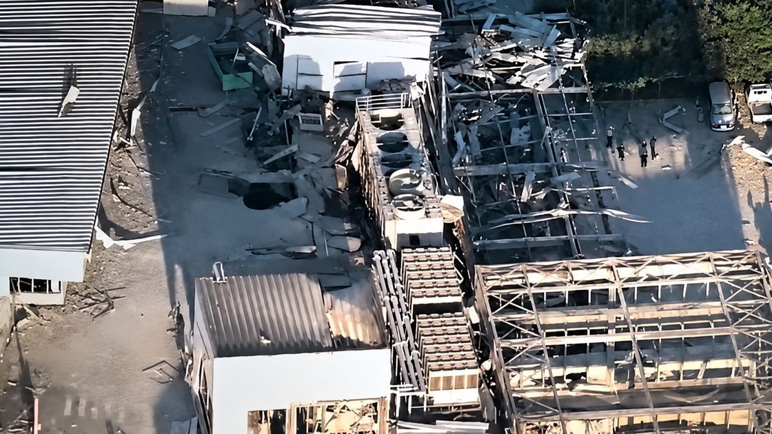 Взрыв в торговом центре в Японии