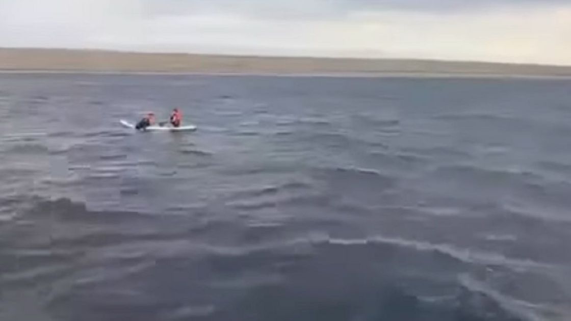 Дети на сапборде