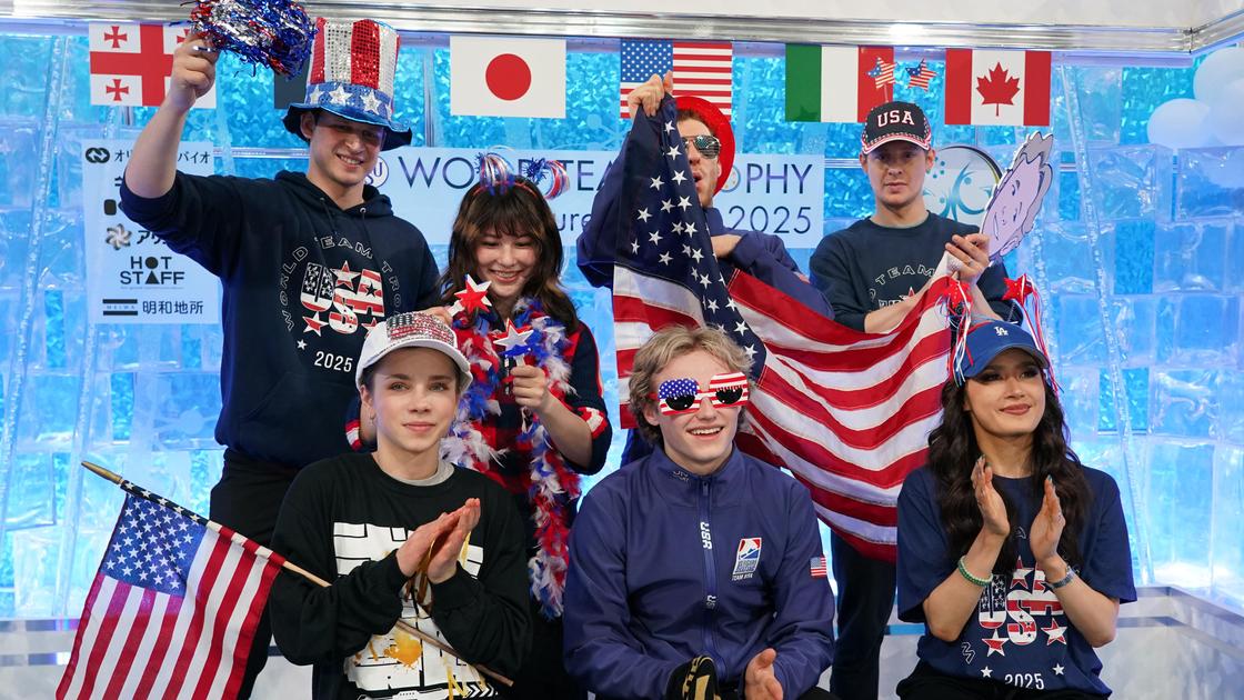 Сборная США по фигурному катанию на World Team Trophy 2025