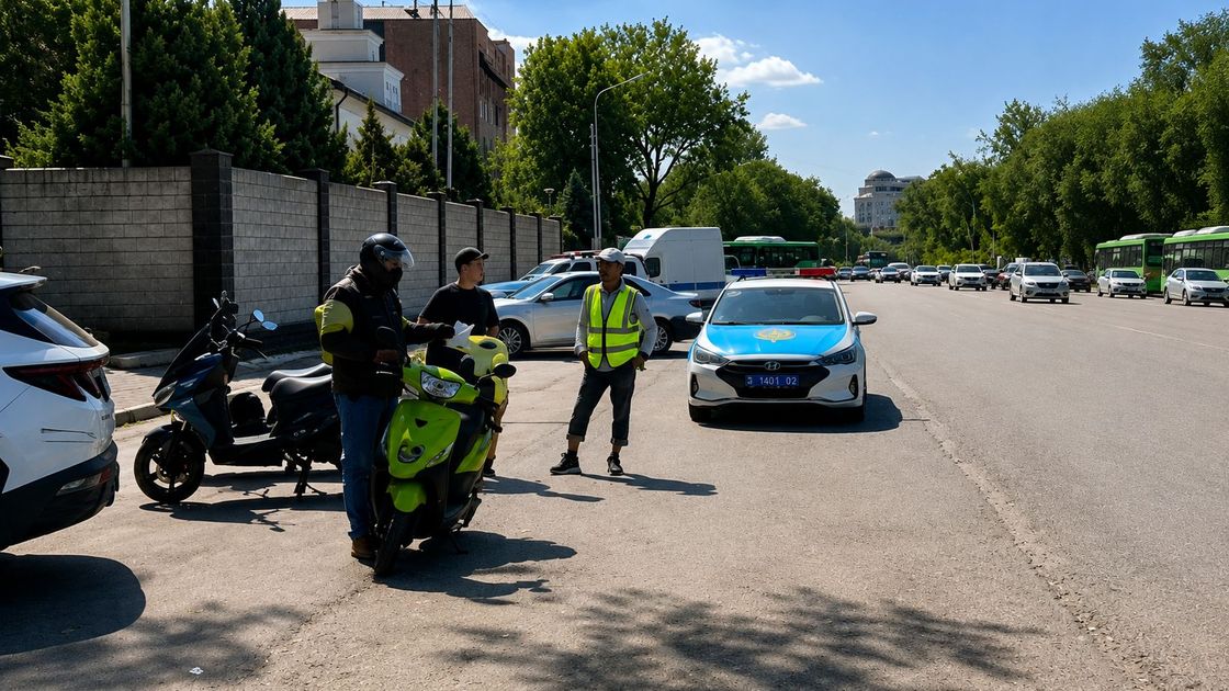 Полиция останавливает нарушителей