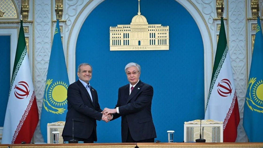 Қасым-Жомарт Тоқаев және Масуд Пезешкиан