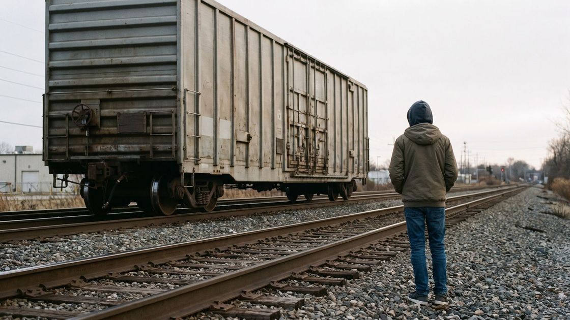 Пойыз вагоны мен жасөспірім