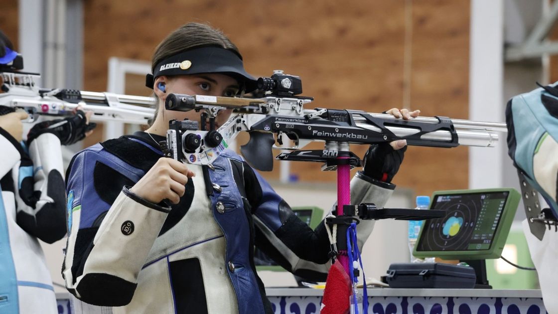 Казахстанский стрелок София Шульженко