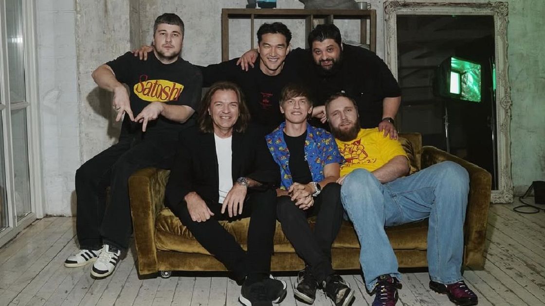 Ведущие шоу "Что было дальше?" с гостем Дмитрием Маликовым