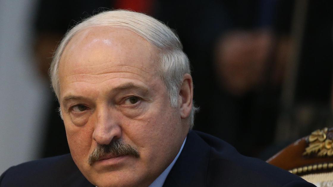 Лукашенко в Бишкеке в 2016 году
