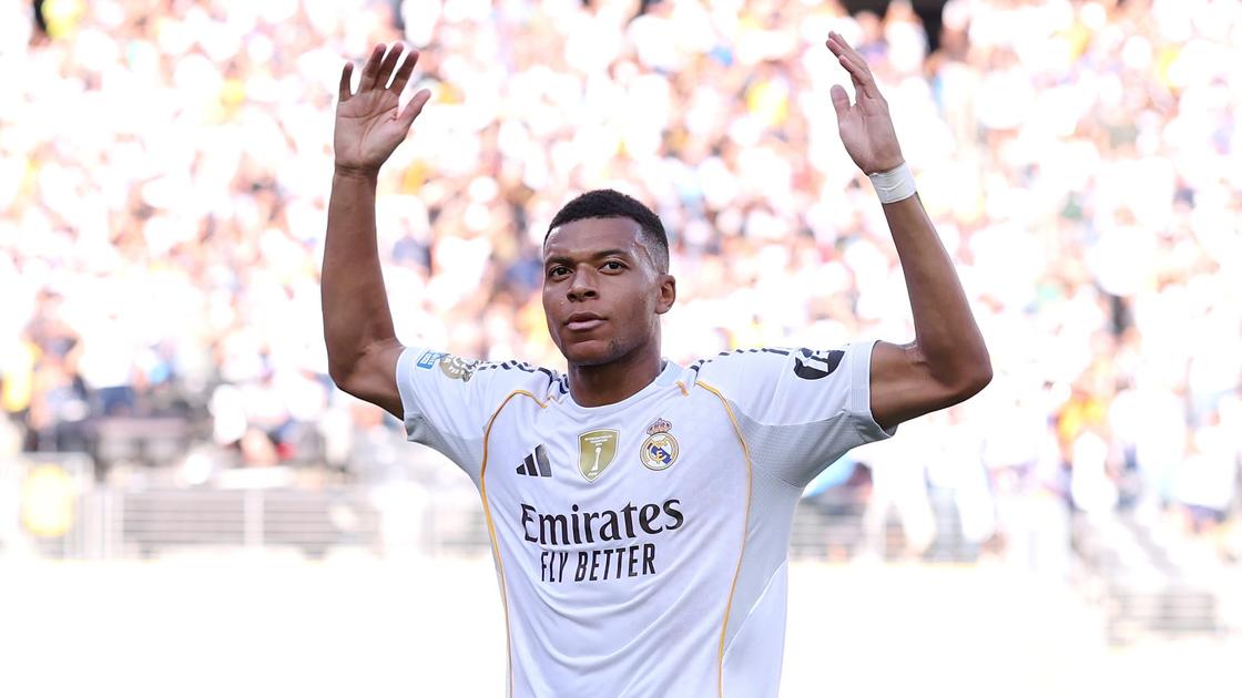 Французский футболист Килиан Мбаппе