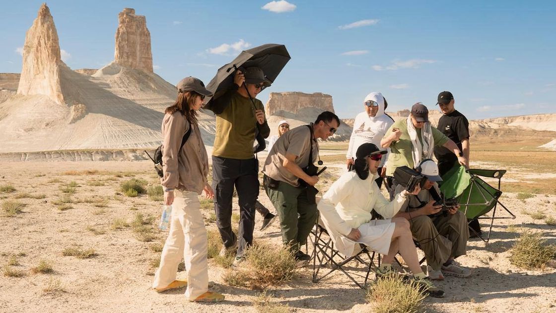 Съемки фильма "Доспехи Бога 4: Ультиматум" в Мангистау