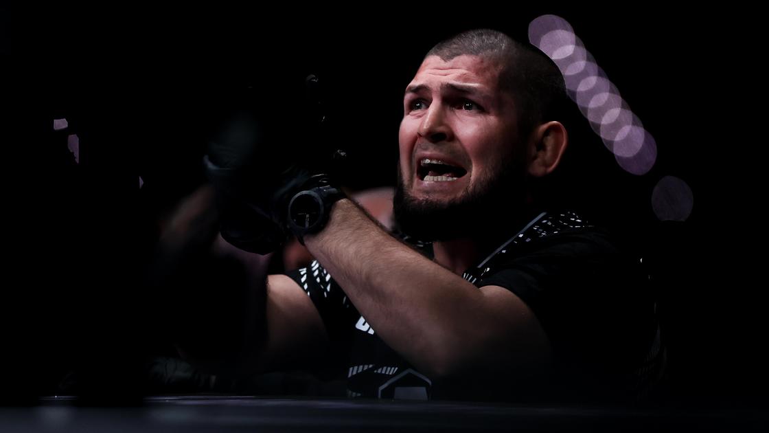 Бывший российский боец MMA Хабиб Нурмагомедов