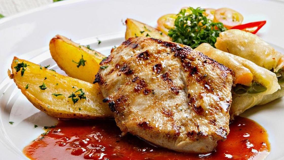 жареное мясо с картошкой жареное мясо с картошкой