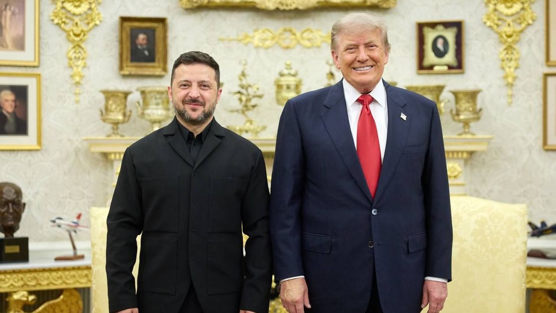 Владимир Зеленский и Дональд Трамп