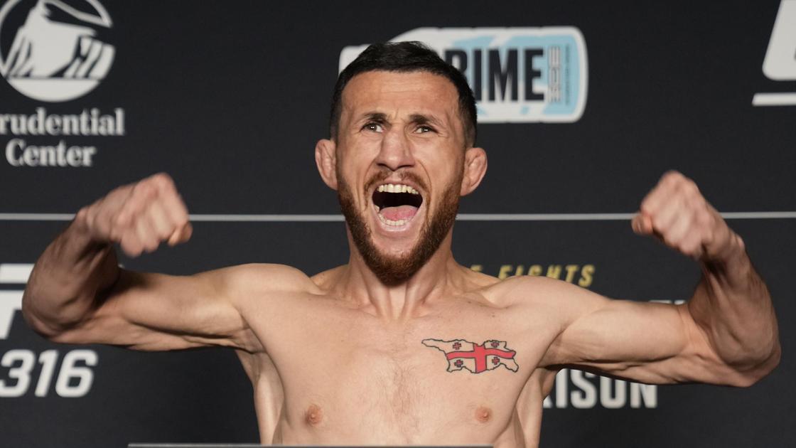 Грузинский боец ММА Мераб Двалишвили