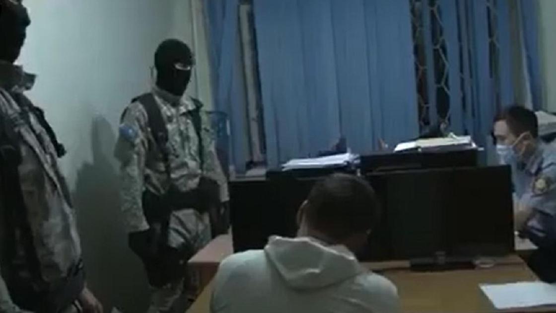 Задержанный в Карагандинской области