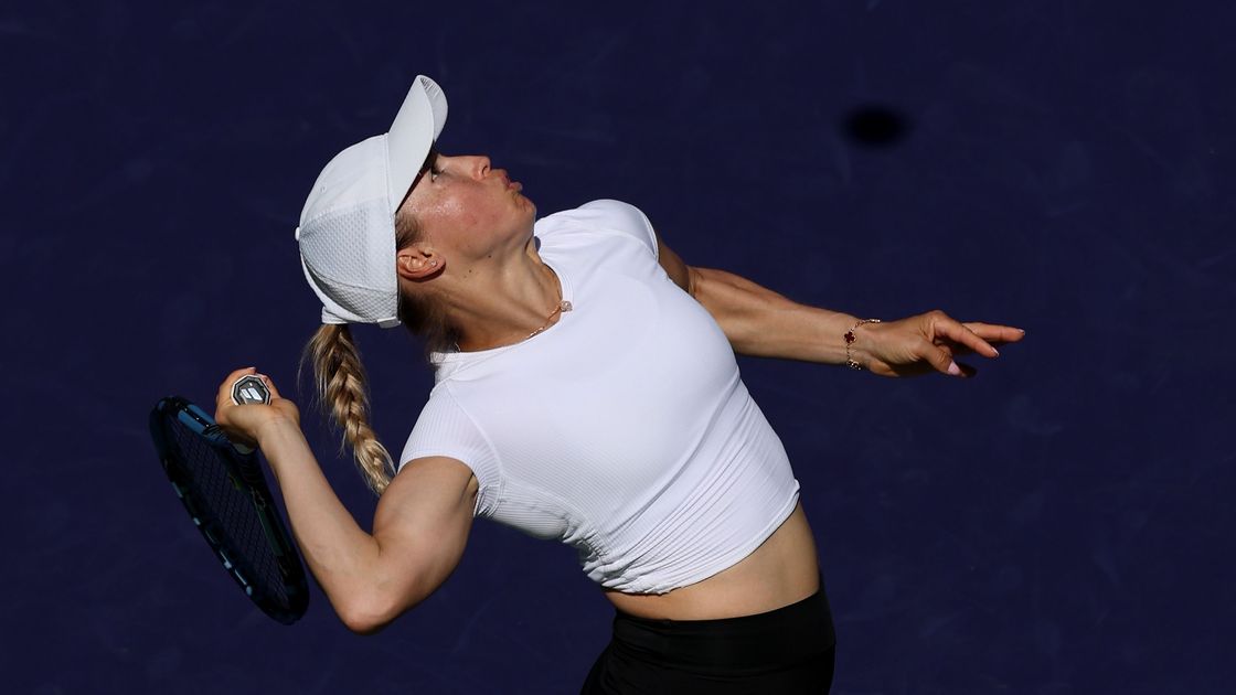 Казахстанская теннисистка Юлия Путинцева