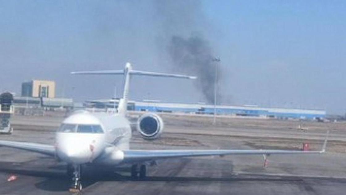 Пожар в Алматинской области