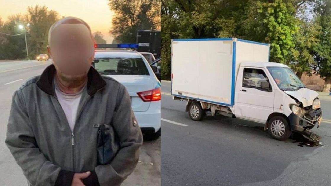 Водитель грузовика и авто Водитель грузовика и авто
