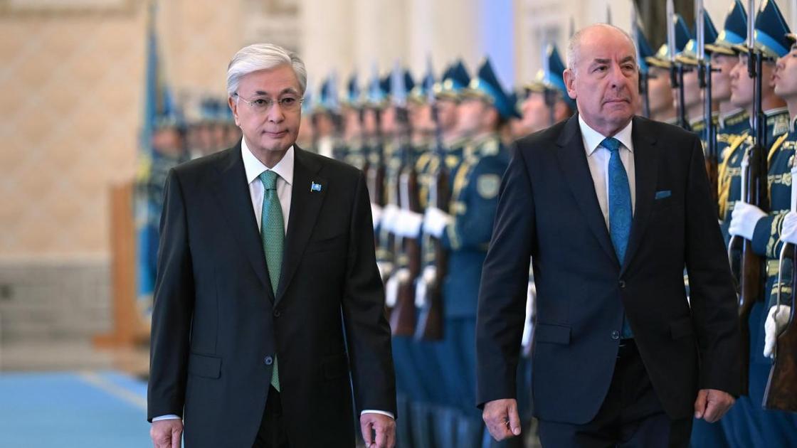 Касым-Жомарт Токаев и Тамаш Шуйок