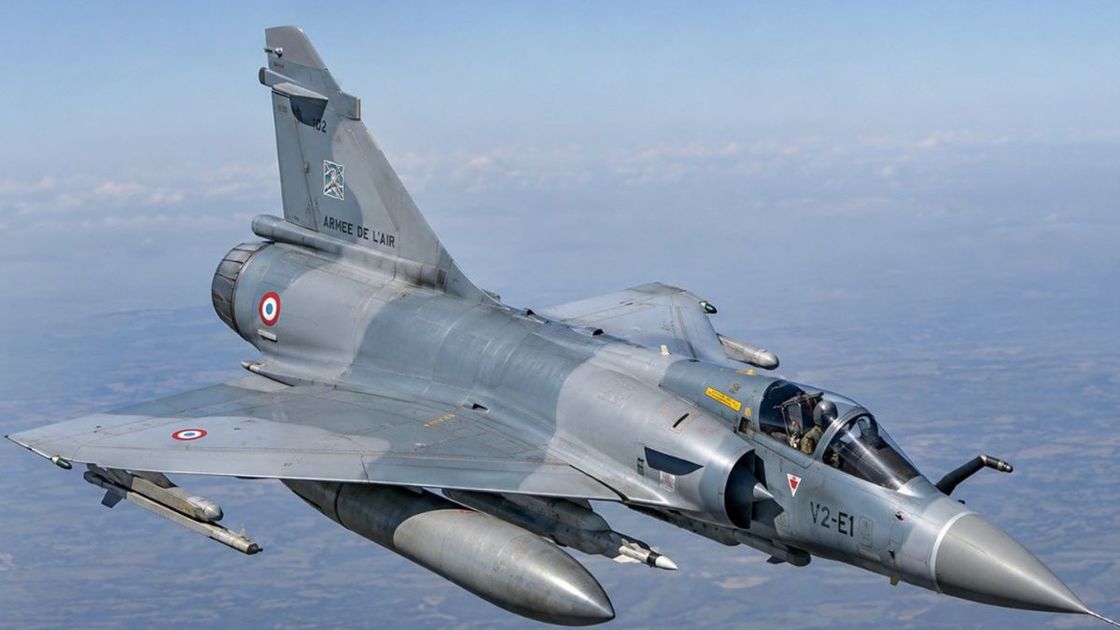 Истребитель Mirage 2000D