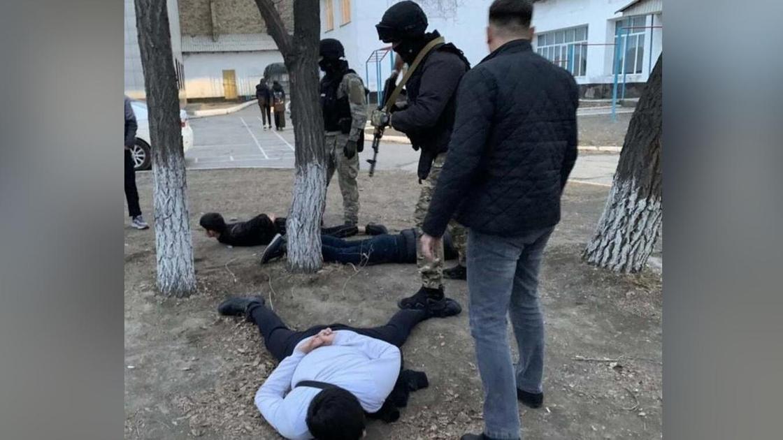 Задержание в Алматинской области