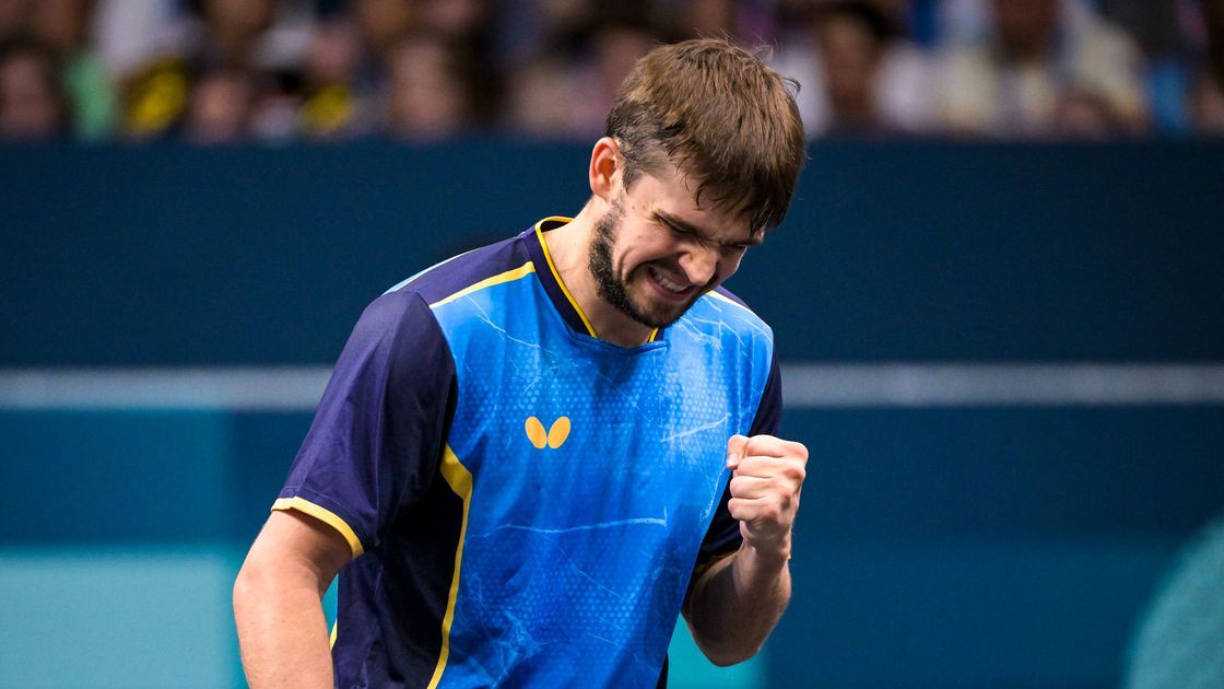 Казахстанский игрок в настольный теннис Кирилл Герасименко