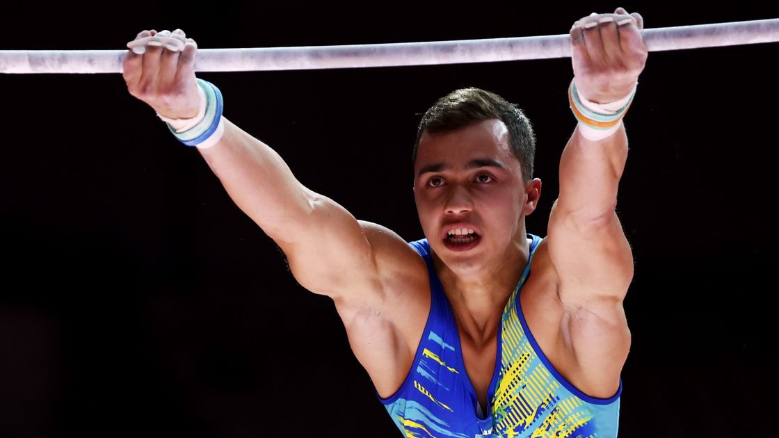 Казахстанский гимнаст Милад Карими